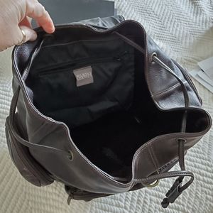 Wilson leather backpack